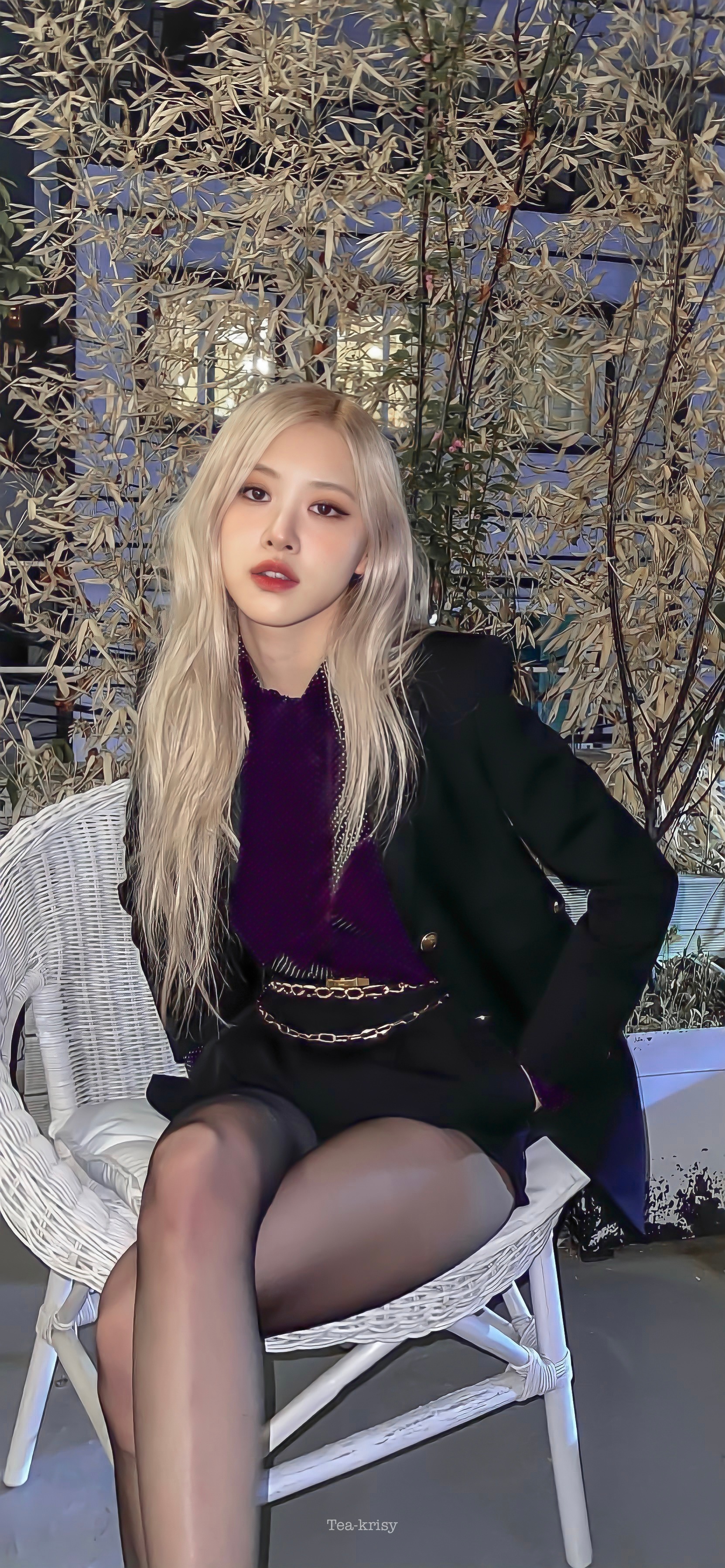 韩国妹子 Rosé 朴彩英 性感日常美图欣赏